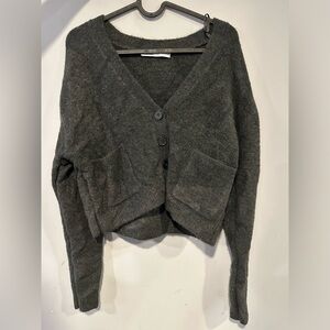Grey Zara cardigan